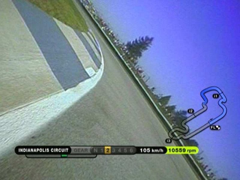 Así viven los pilotos cada vuelta al mítico trazado norteamericano.