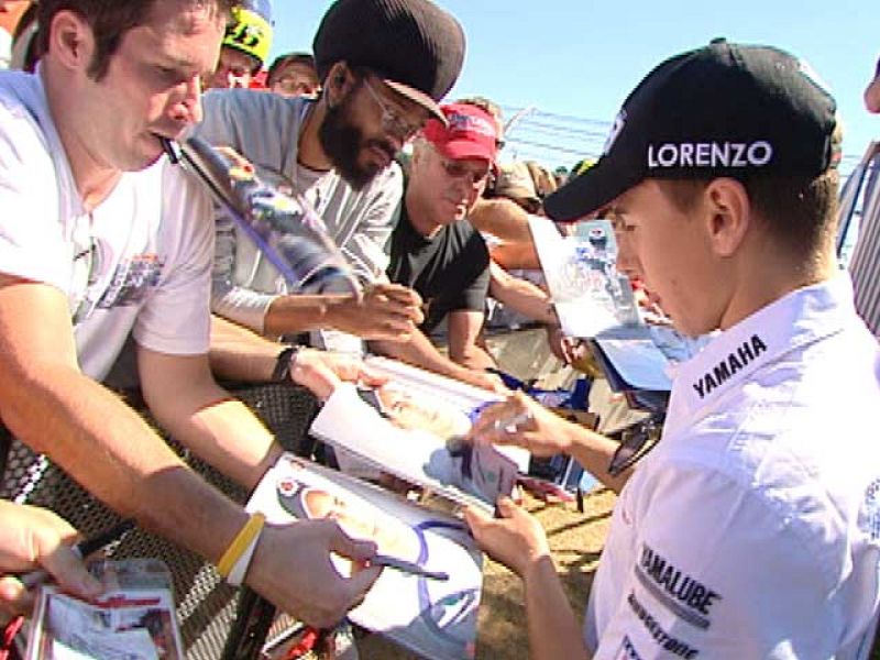 Las cámaras de TVE han seguido a Jorge Lorenzo en los días previos a la carrera del Gran Premio de Indianápolis.