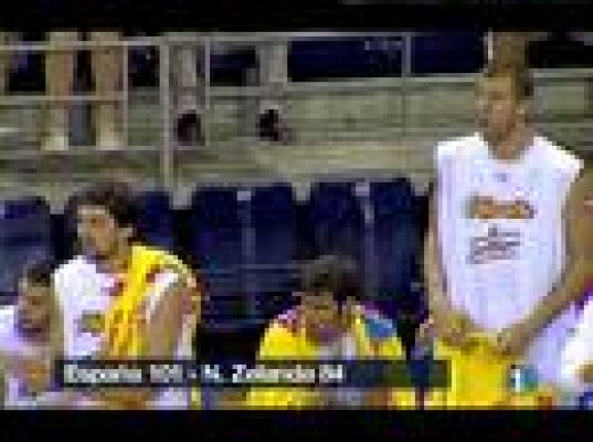 Baloncesto en RTVE - España vence a Nueva Zelanda