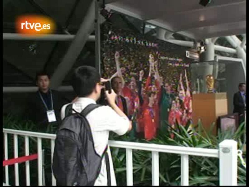 La Copa del Mundo viaja a la Expo de Shanghai