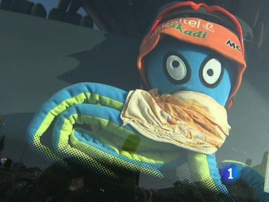 Vuelta ciclista a España - Cuca, la mascota del Euskaltel