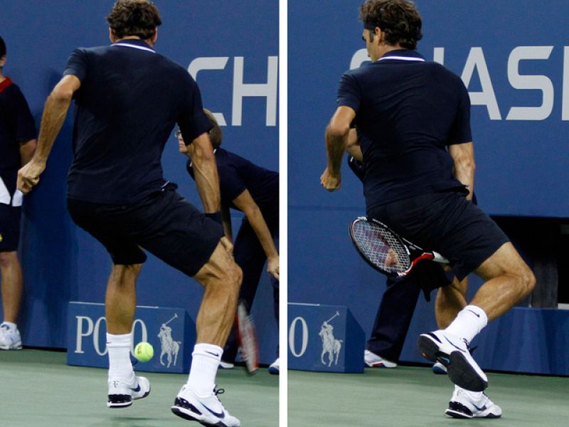 Roger Federer camina firme en el Open de EE.UU