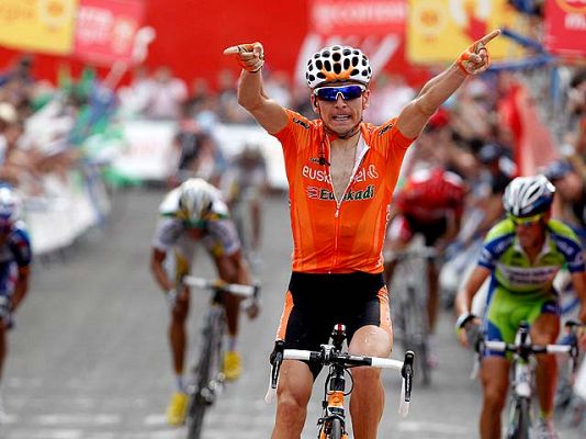 Vuelta ciclista a España - Así ganó Igor Antón en El Chaparral