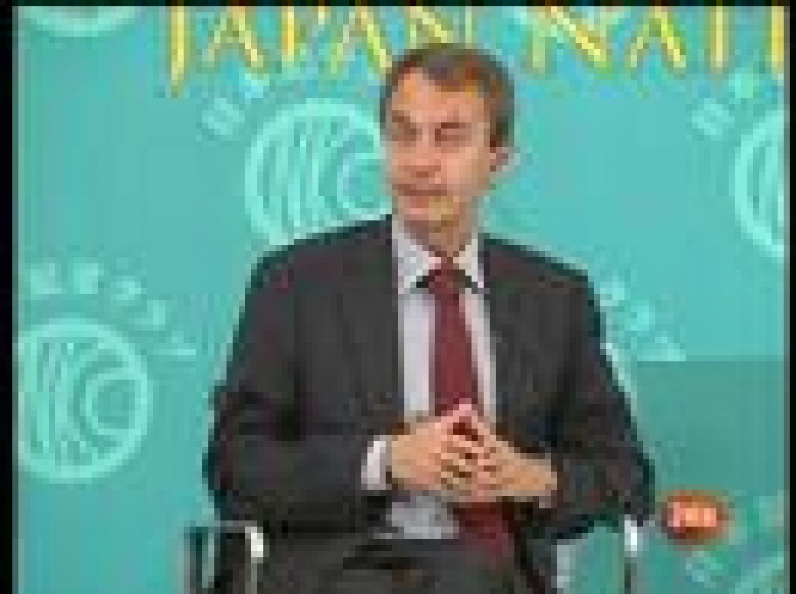 Zapatero defiende la economía española en Japón | Ver