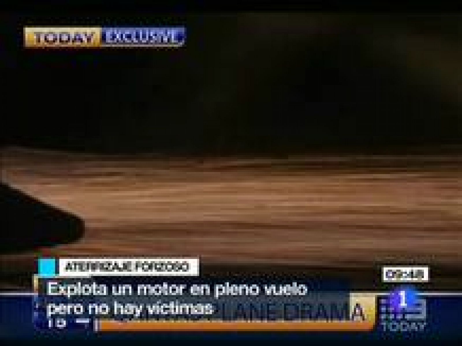 Sin programa: Explota un motor en pleno vuelo | RTVE Play