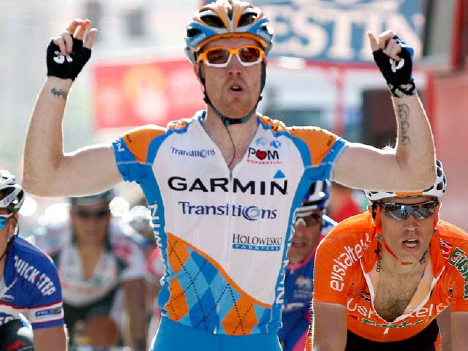 Farrar gana el 'sprint' más puro - Vuelta ciclista a España | Ver