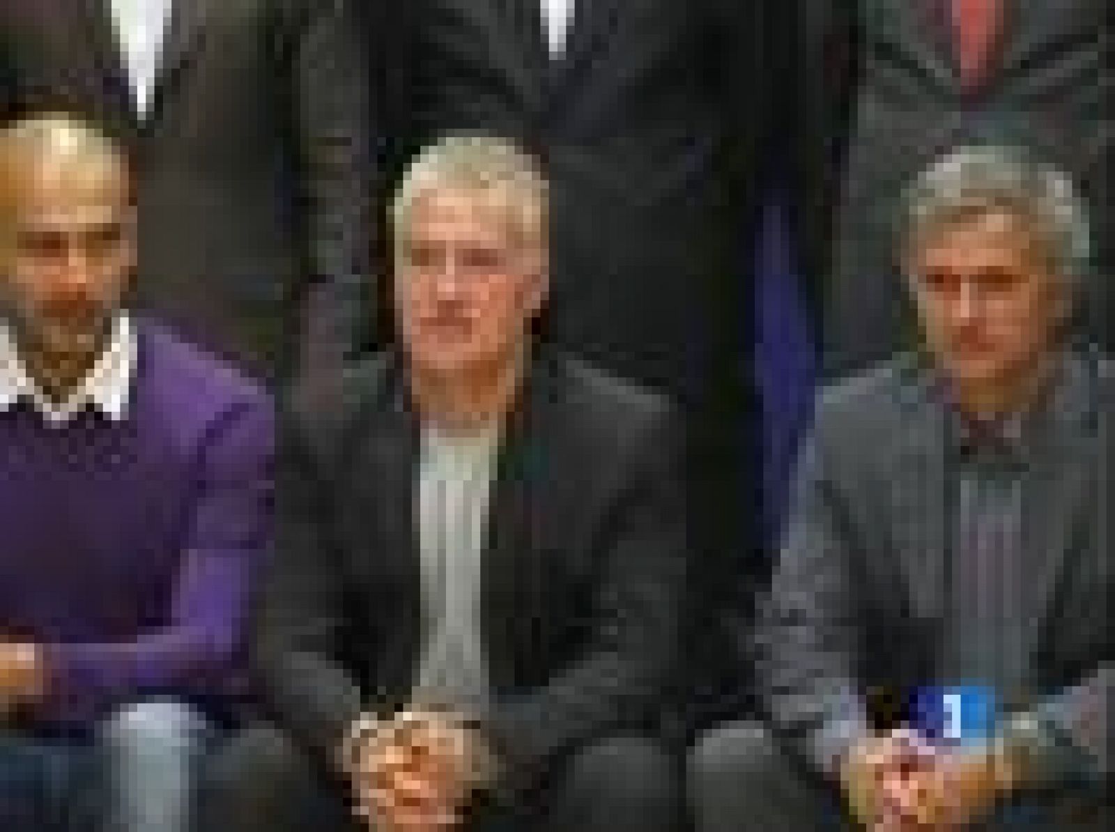 Mourinho y Guardiola han coincidido en una convención de entrenadores europeos y se han tratado muy amistosamente.