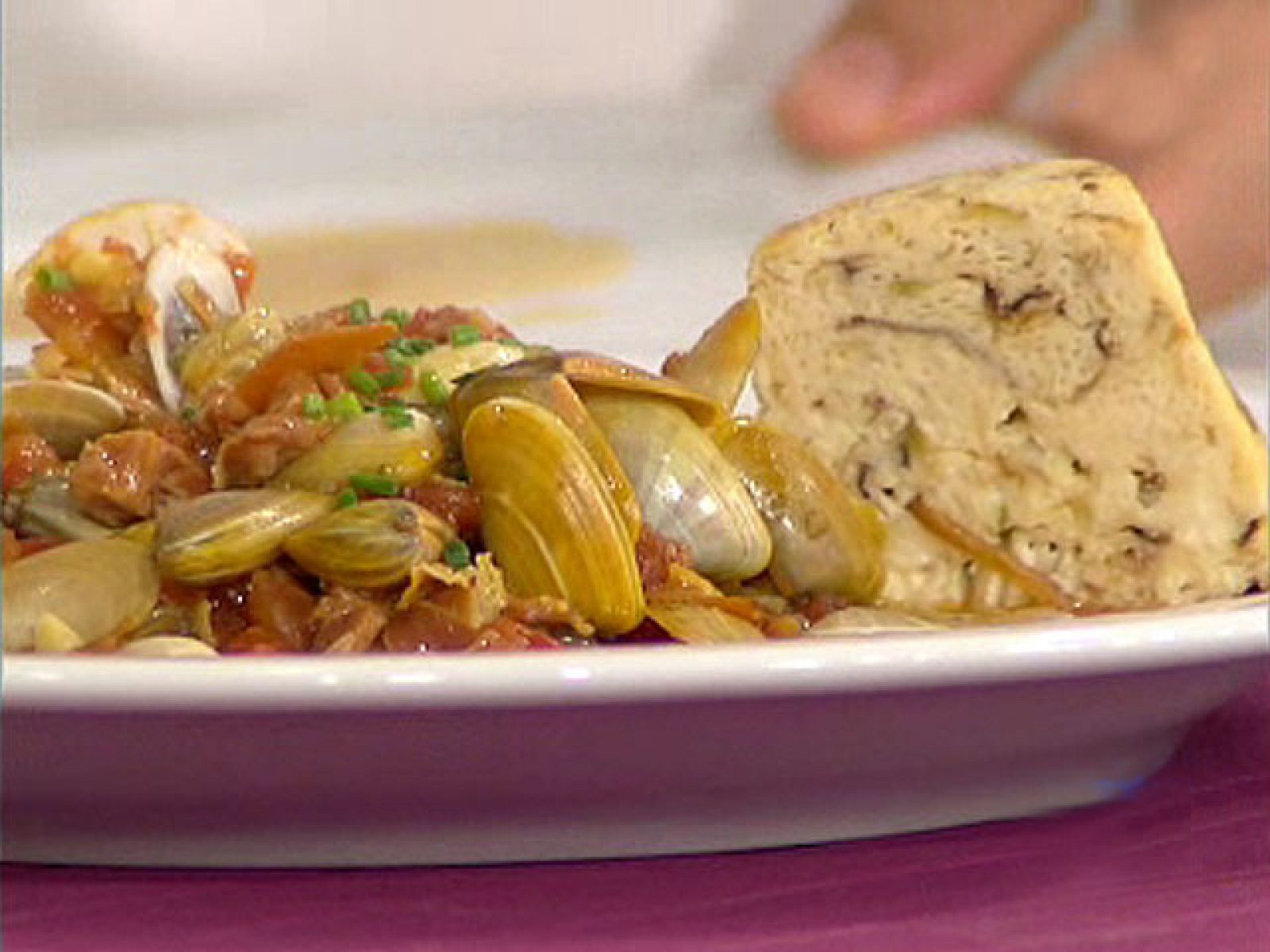 Saber cocinar - Coquinas a la marinera - RTVE Cocina | Ver