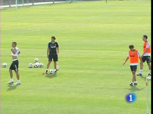  - El Madrid entrena en cuadro