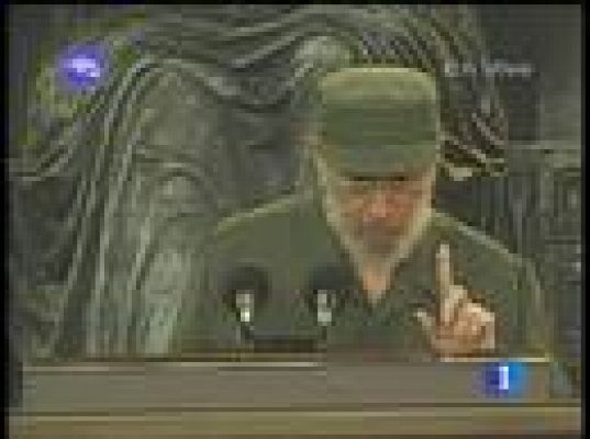 Baño de masas para Fidel Castro