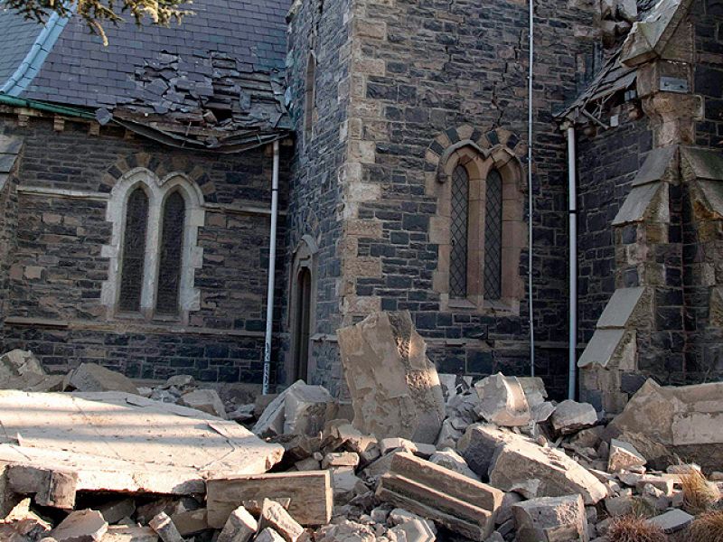  Terremoto de 7 grados en Nueva Zelanda