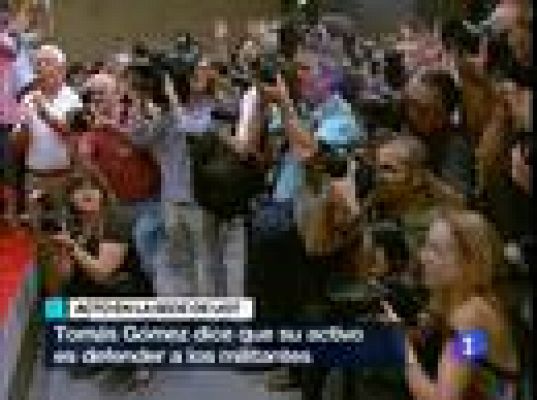  - Gómez apoya a Zapatero