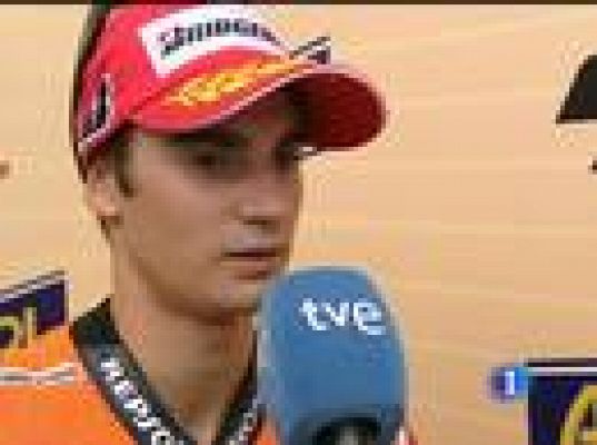 Pedrosa: "Me he quedado helado"