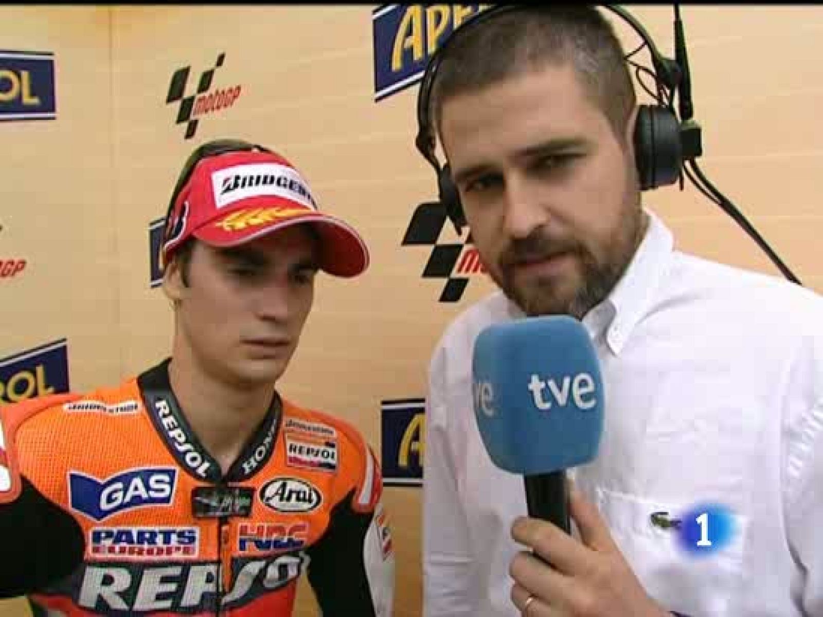 Pedrosa: "Me he quedado helado"
