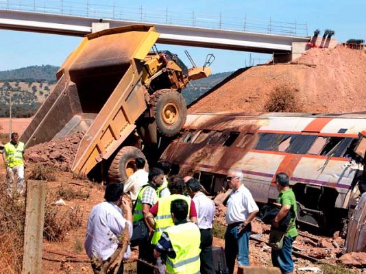 Accidente de tren en Badajoz  