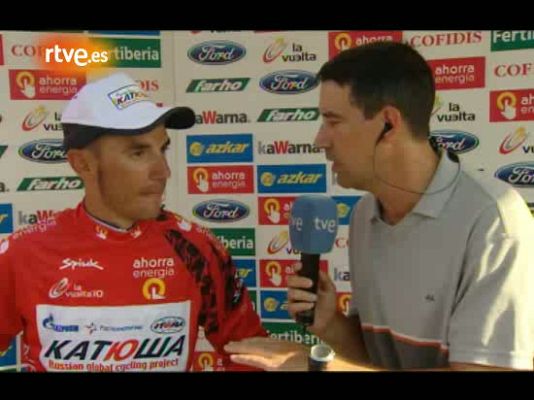 Vuelta ciclista a España - "Ha sido un sprint muy loco"