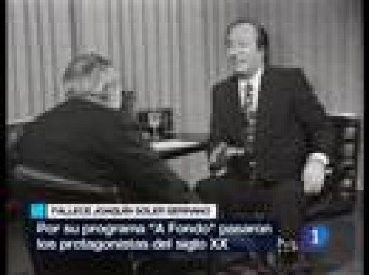  - Muere Joaquín Soler Serrano