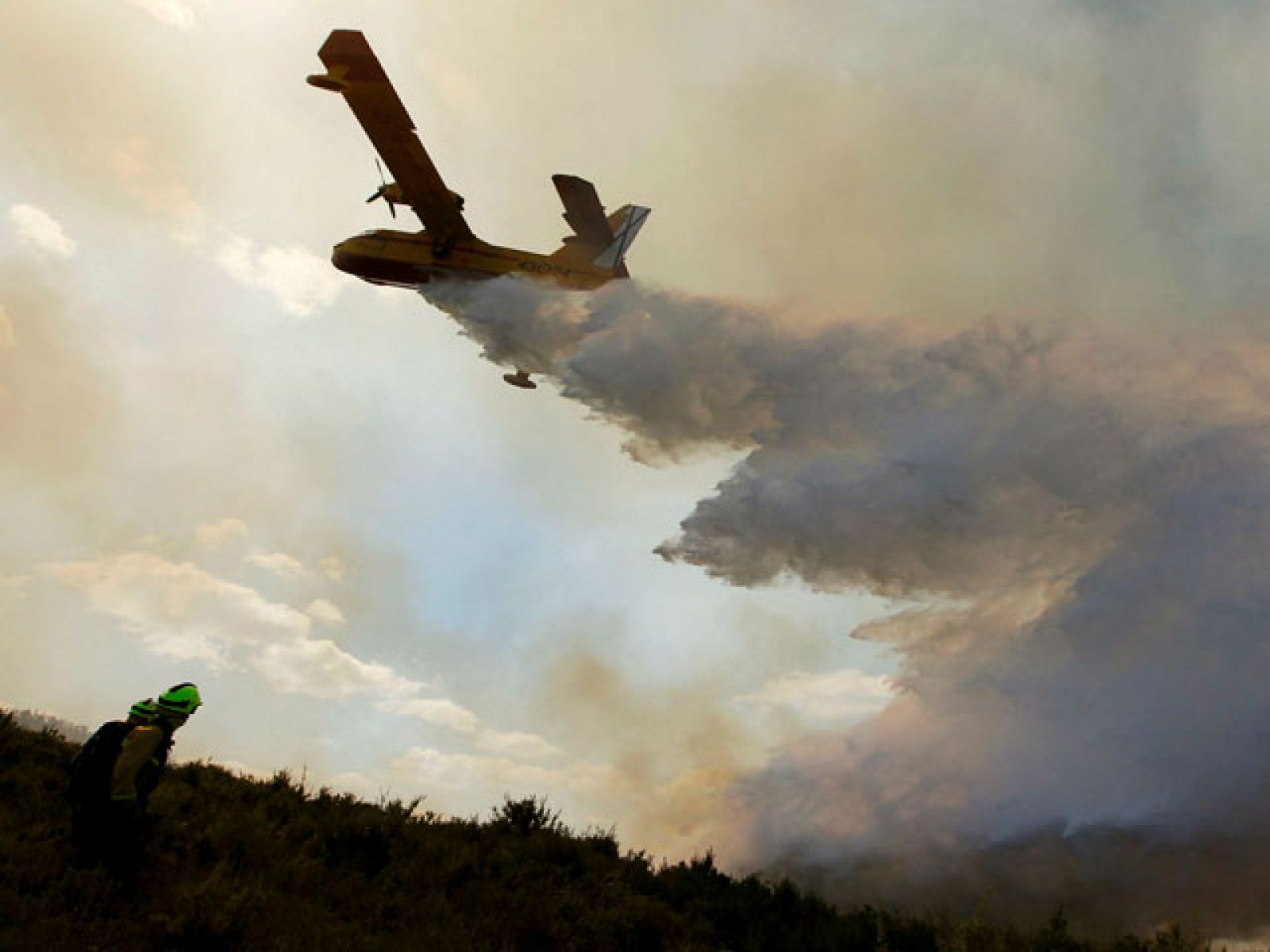 Más de 4.500 hectáreas han sido arrasadas por el fuego en los útimos días en Valencia y Alicante