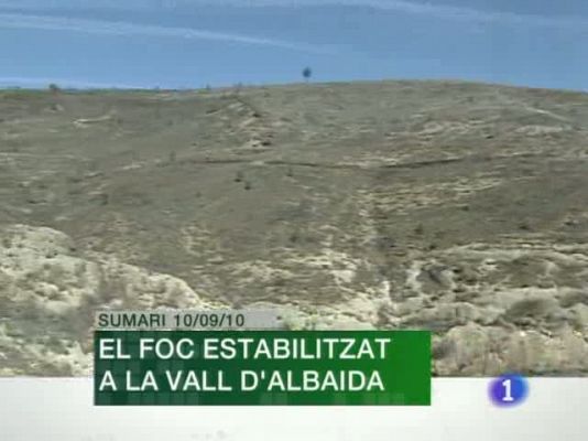 L'informatiu - Comunitat Valenciana - L'Informatiu (10/09/10)