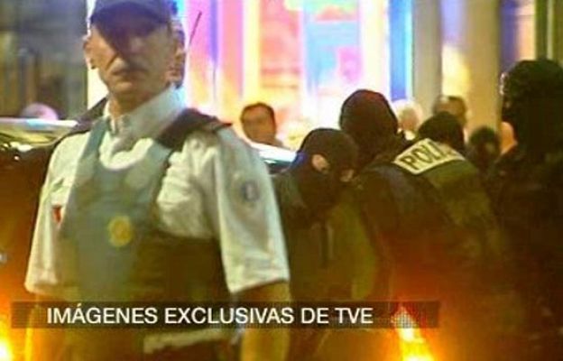 Imágenes exclusivas de TVE 