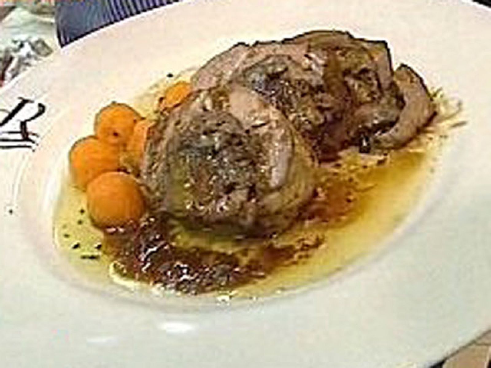 España Directo - Cordero relleno de albaricoques - RTVE Cocina | Ver