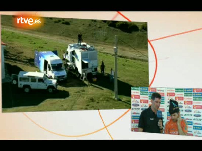 El ciclista español Mikel Nieve (Euskaltel-Euskadi) ha dedicado su  victoria en la decimosexta etapa de la Vuelta a España, con final ene  el Alto de Cotobello, a su compañero de equipo Igor Antón, que tuvo  que abandonar la carrera el pasado sábado 