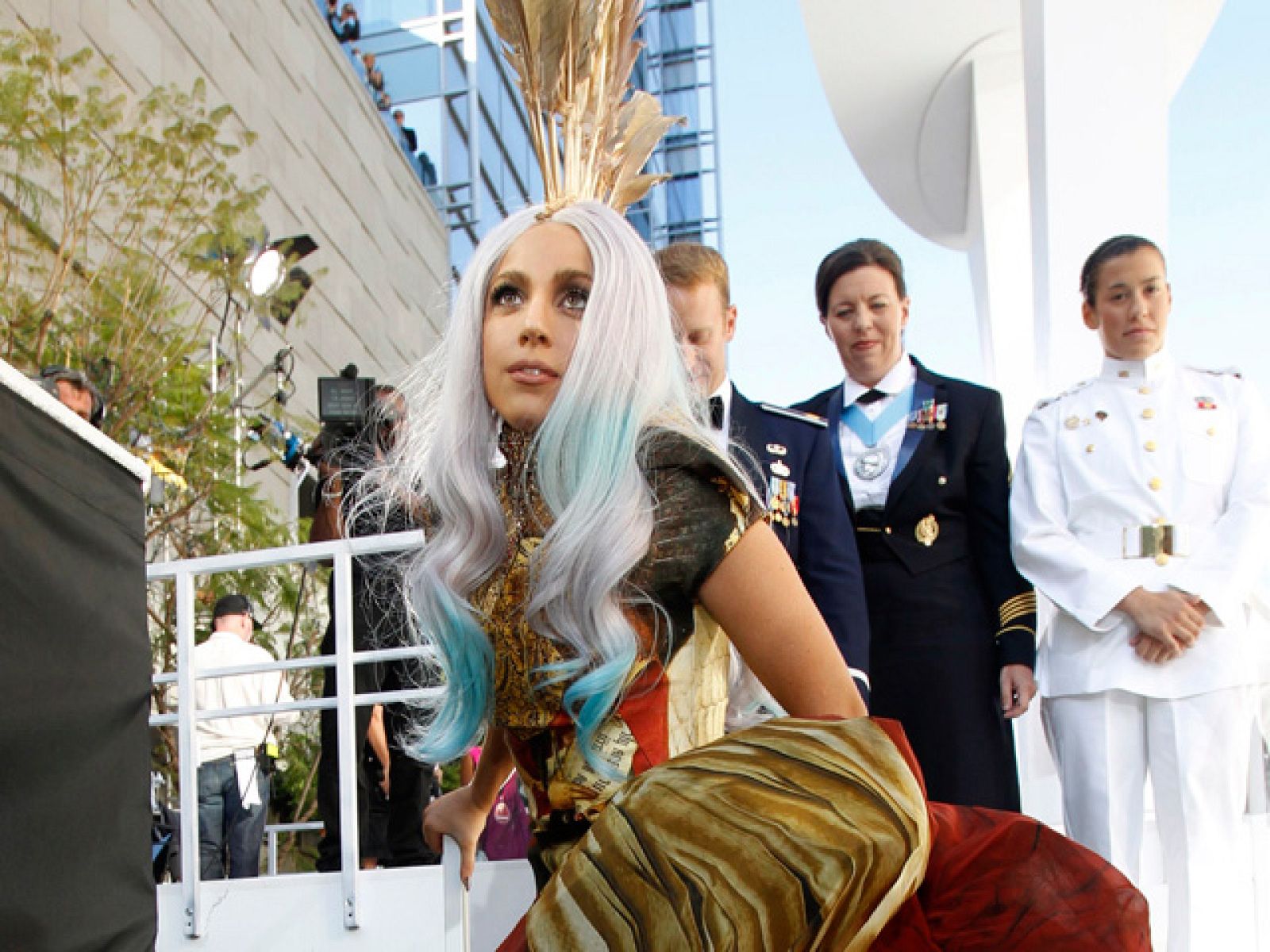 Lady Gaga hizo suya la gala de los MTV