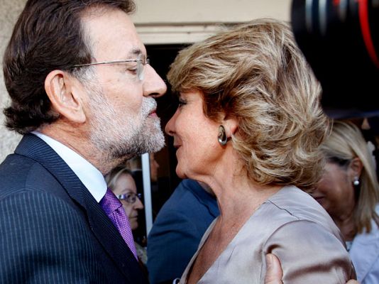  - Rajoy apoya Aguirre