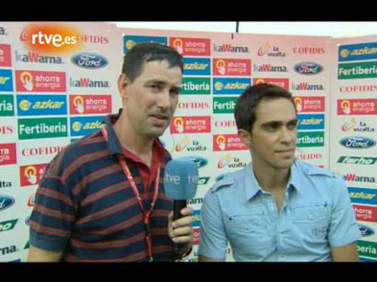 Vuelta ciclista a España - Contador: "Apuesto por Ezequiel"