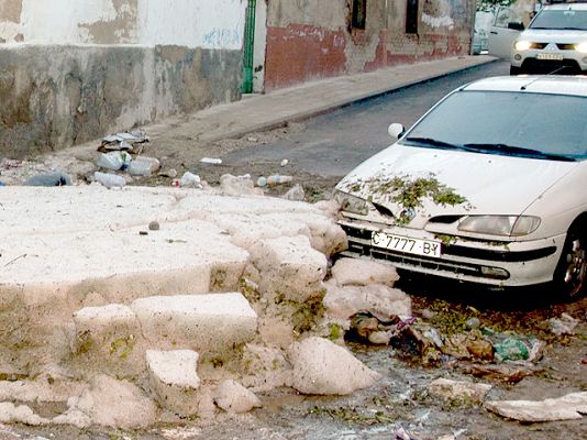  - Daños en Cáceres por las lluvias
