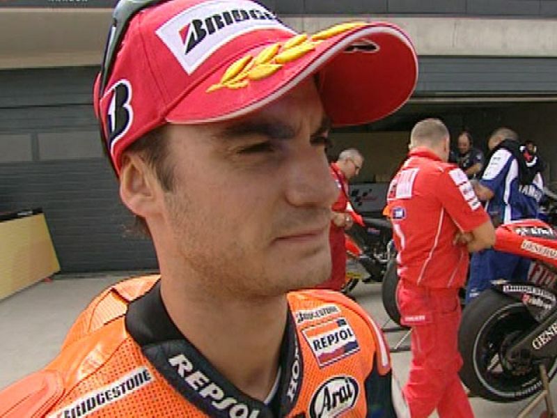 Pedrosa considera importante haber logrado la tercera plaza de la parrilla de salida, lo que le garantiza salir desde la primera fila.