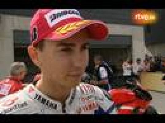 Lorenzo: "Me alegraré con el podio"