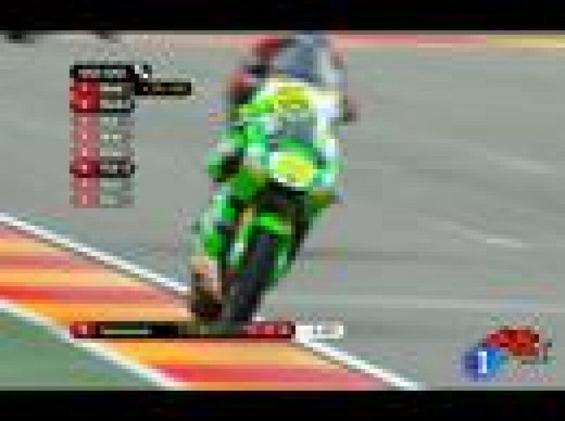 Iannone ha marcado la 'pole' de Moto2 en el GP de Aragón.