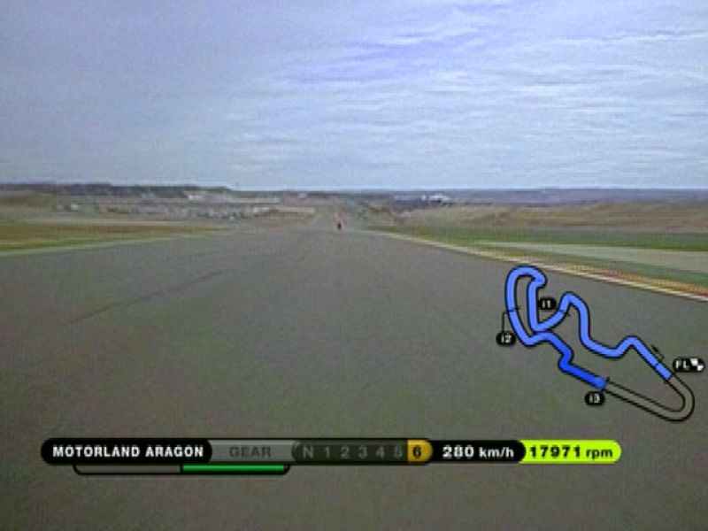 Así viven los pilotos cada giro al trazado aragonés.