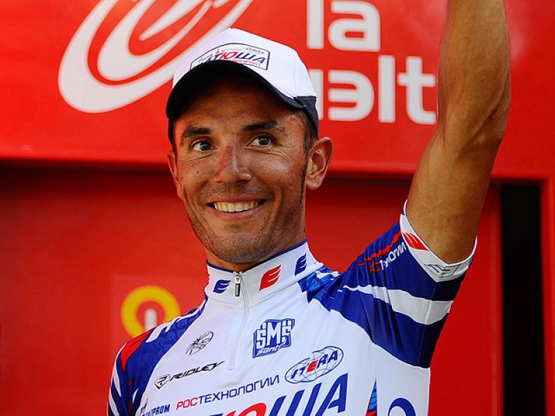 El ciclista español de Kathusa Joaquín Rodríguez expresó tras la  etapa final de La Vuelta, disputada por las calles de Madrid, estar  satisfecho ya que ha conseguido el maillot de líder en un par de  ocasiones y además ha formado parte del equipo ga