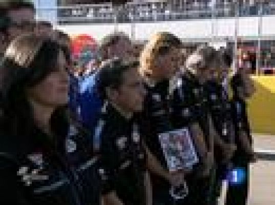  - Minuto de silencio por Tomizawa