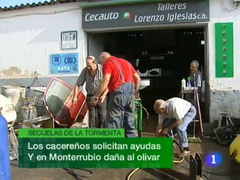 Noticias de Extremadura. Informativo Territorial de Extremadura. (20/09/10)