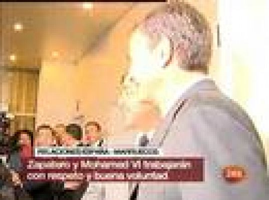  - Zapatero y Mohamed VI se reúnen