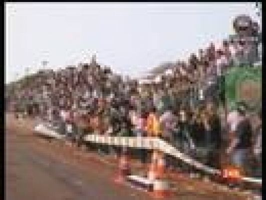  - Se cae una grada en Brasil