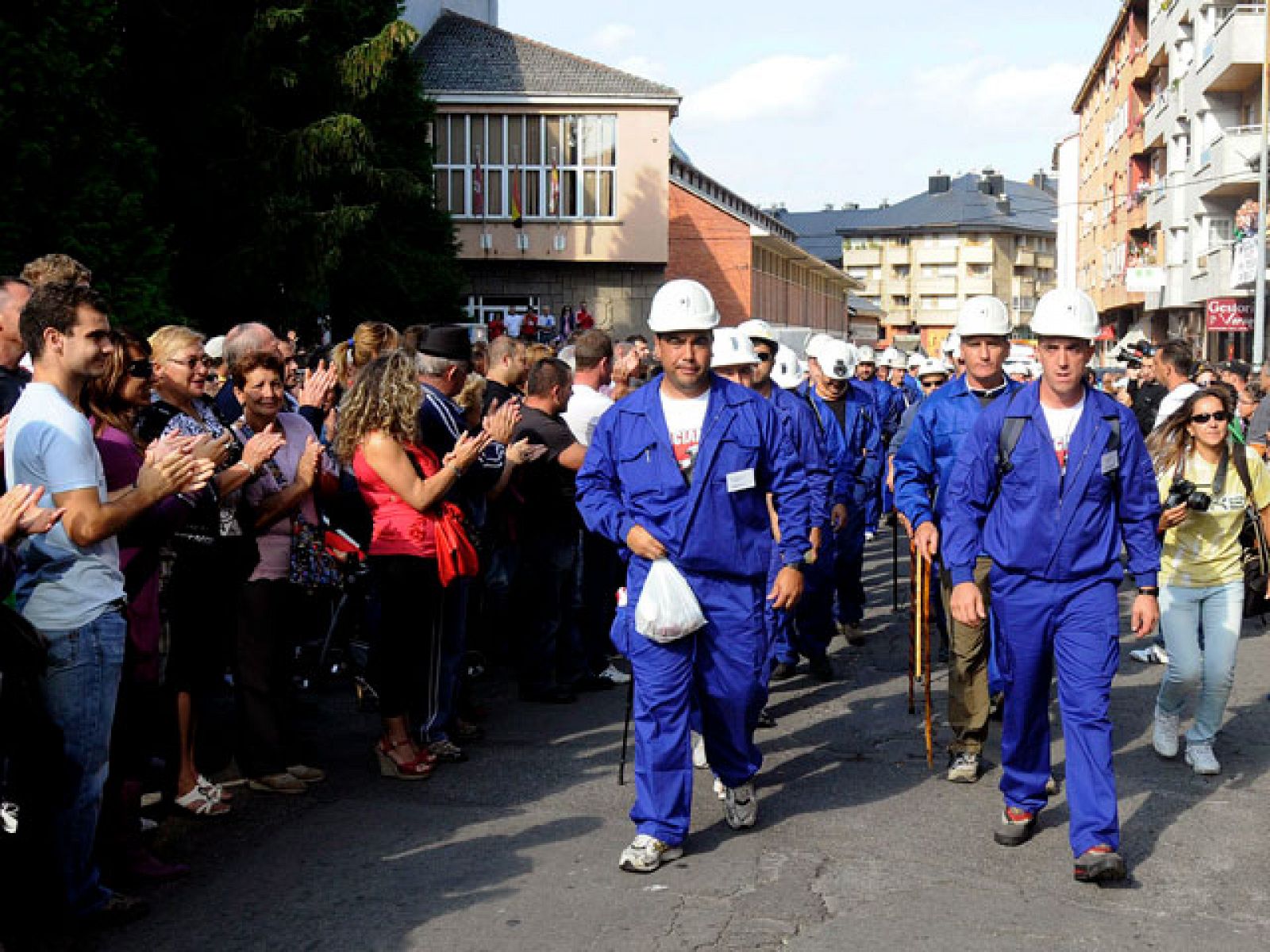 Los mineros de León comienzan una marcha de protesta hasta el 29-S | Ver