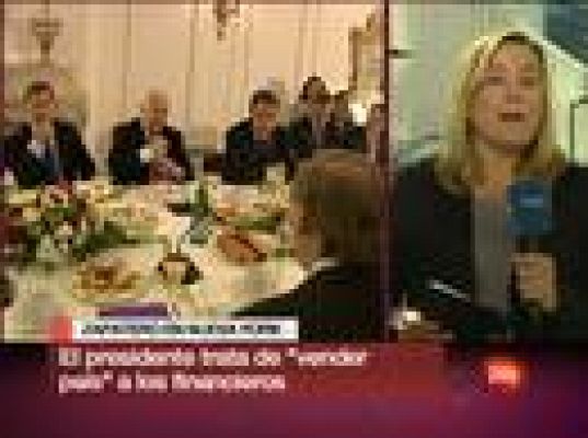  - Zapatero, desayuno en Wall Street