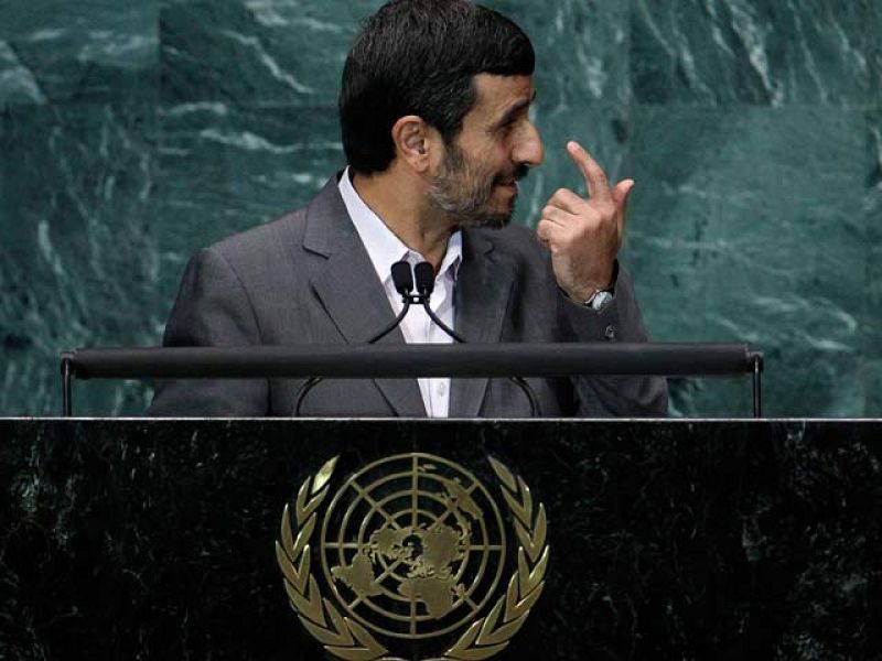 Los traductores de la ONU han boicoteado el discurso del presidente de Irán, Mahmud Ahmadineyad, por considerar que no coindían sus palabras en farsi con la transcripción que les había facilitado.