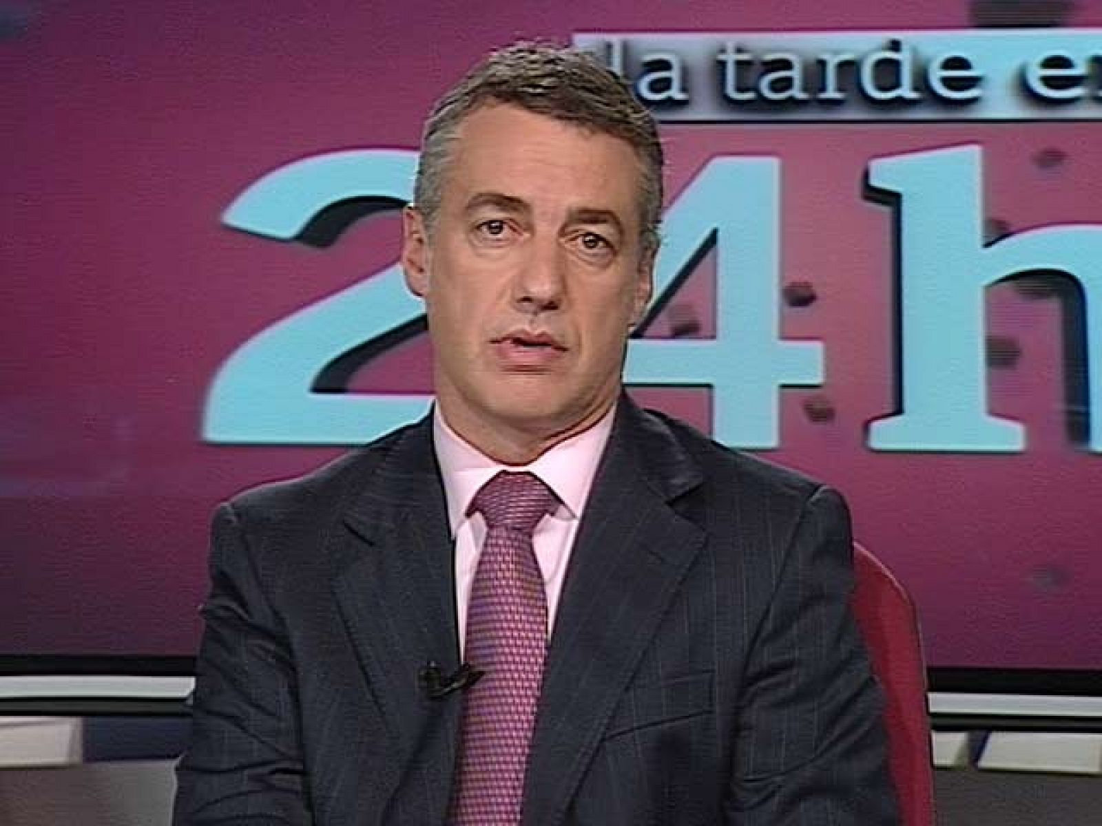 Entrevista íntegra a Iñigo Urkullu, presidente del PNV, en 'La Tarde en 24 horas'