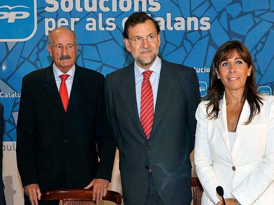 Rajoy, de nuevo en Cataluña