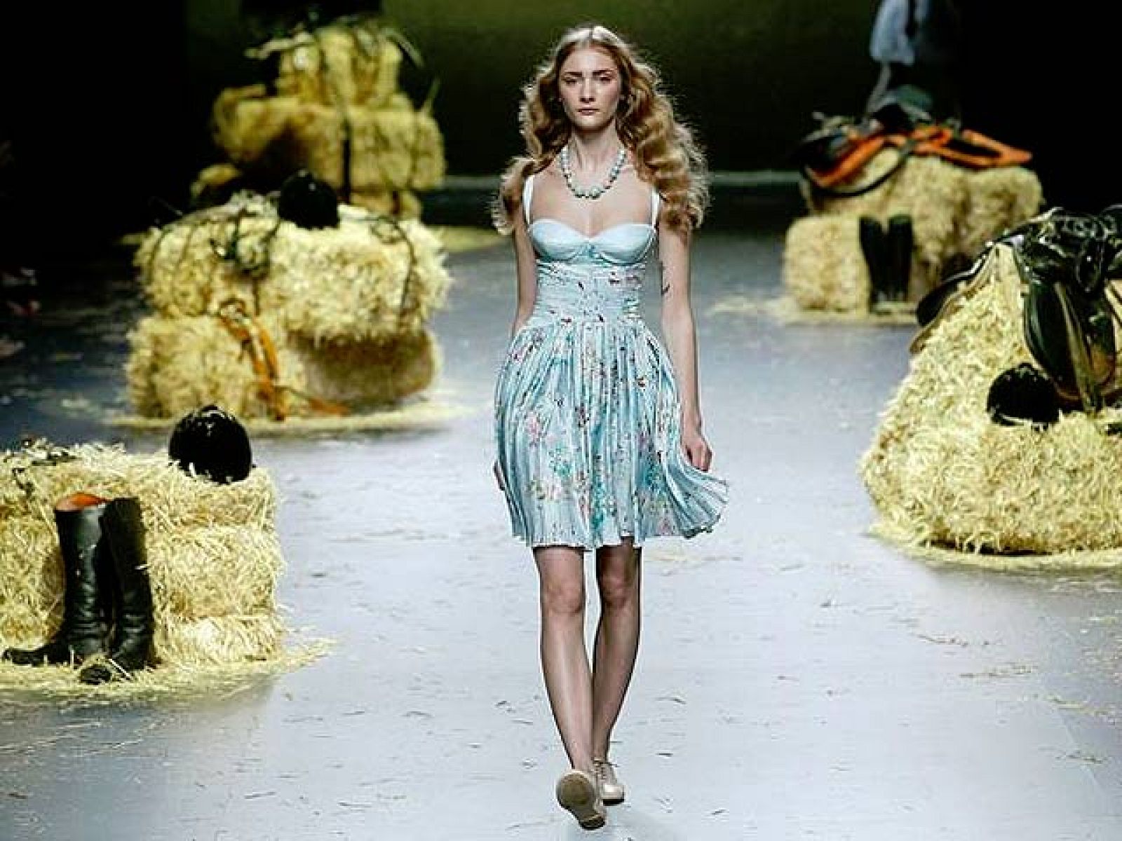 Torreta, Schlesser, Verino y Ocáriz en la Pasarela Cibeles