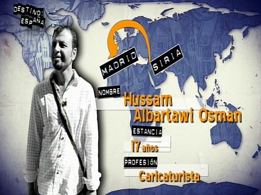 Destino: España - Madrid - Hussam