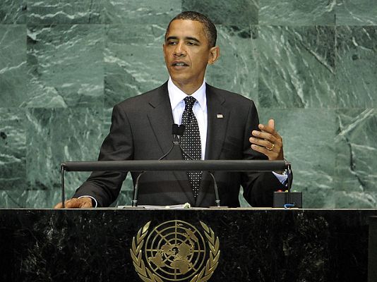  - Obama hablando en la Cumbre