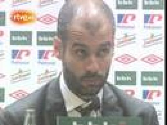  - Pep, muy satisfecho con su equipo