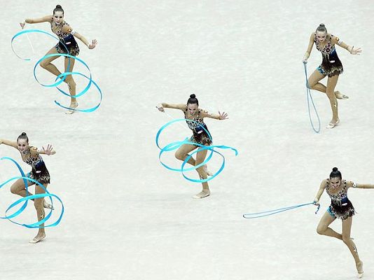  - Oro en tres cintas y dos cuerdas