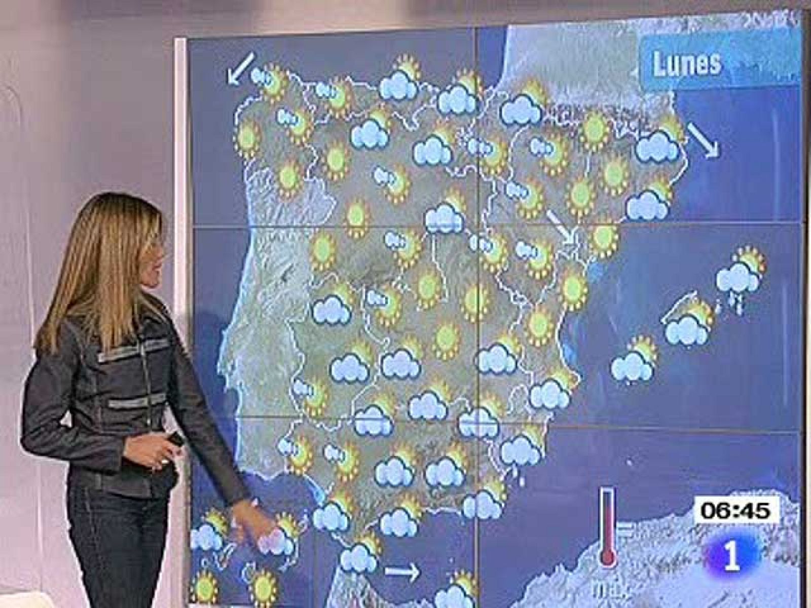 El Tiempo - Intervalos nubosos y temperaturas mínimas en ligero descenso - 27/09/10 - El tiempo | Ver